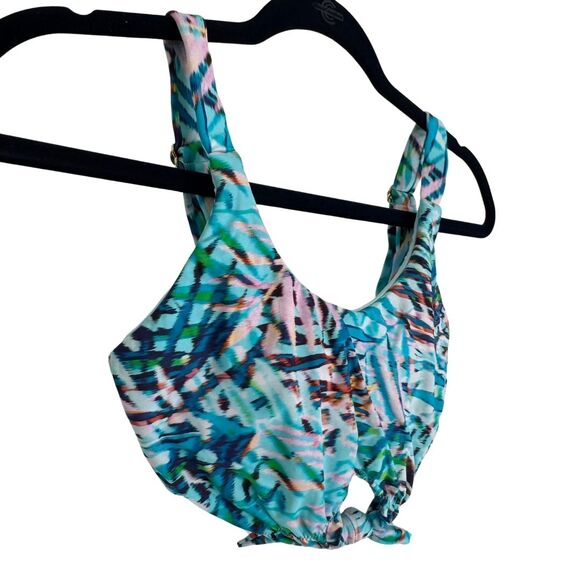 PILYQ Palmas Knot Adjustable Strap Bikini Top Swim Bathing Suit Padded NWT Small - Picture 5 of 8